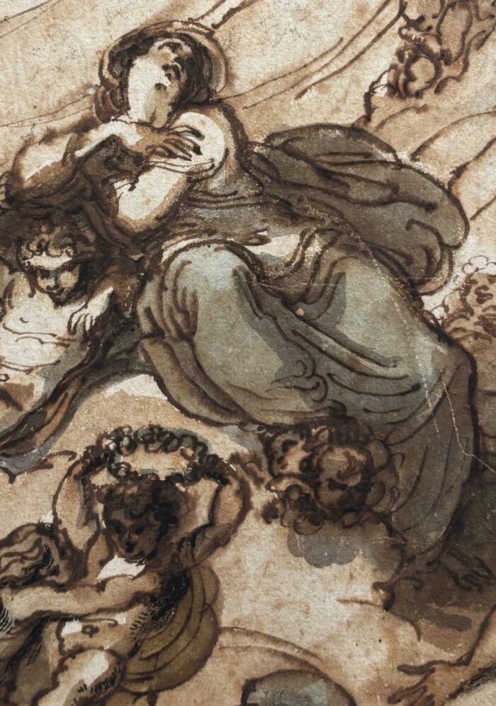 Felice Giani, Santa in gloria