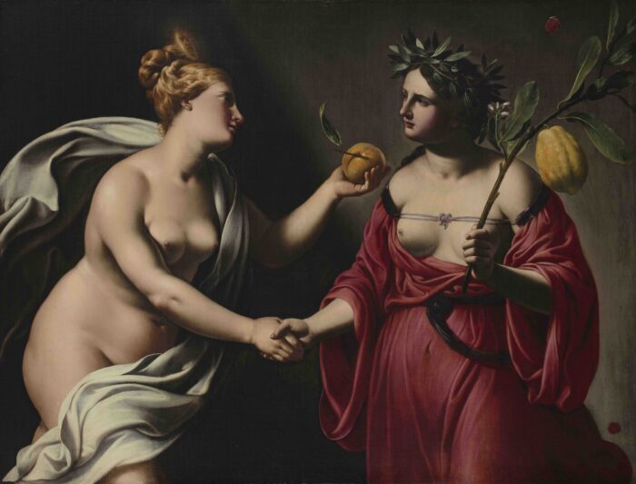 Imperiale Gramatica, Allegory of Truth and Mercy
