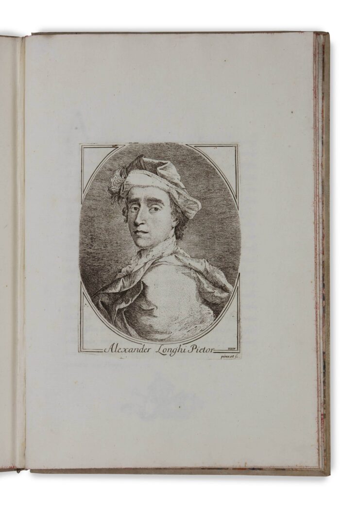 Alessandro Longhi, Compendio delle vite de’ pittori veneziani istorici più rinomati del presente secolo con suoi ritratti dal naturale delineati ed incisi da Alessandro Longhi veneziano