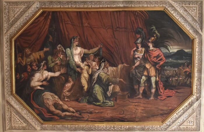 Felice Giani, The Clemency of Alexander towards the Family of Darius