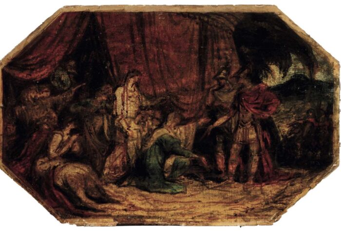 Felice Giani, The Clemency of Alexander towards the Family of Darius