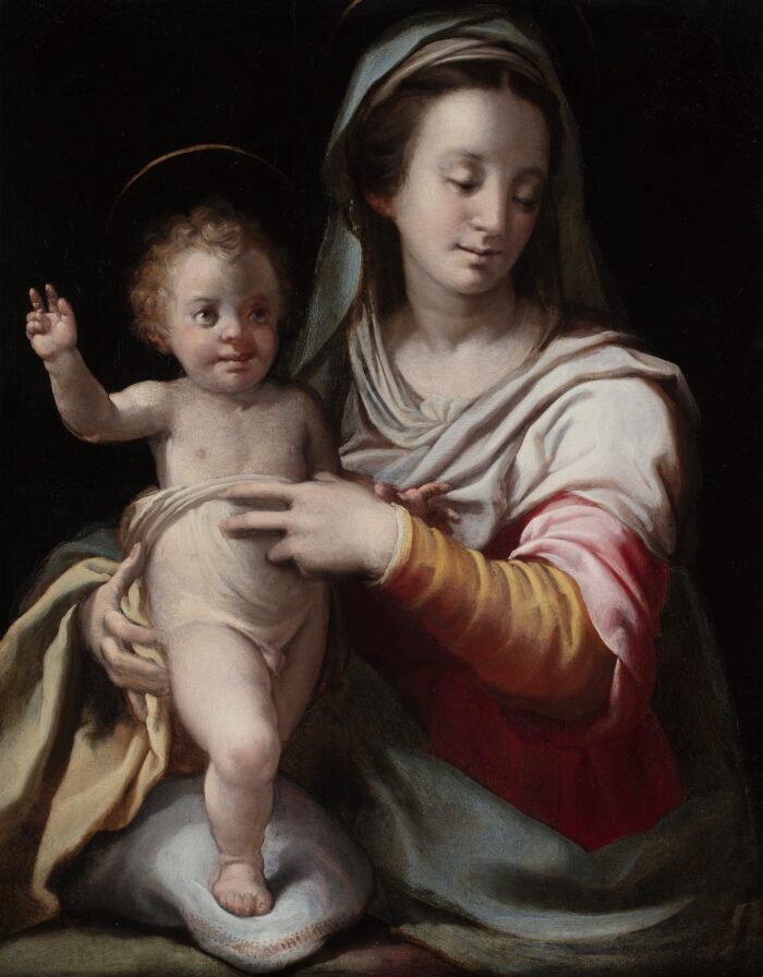 Jacopo Chimenti detto l'Empoli, Madonna and child