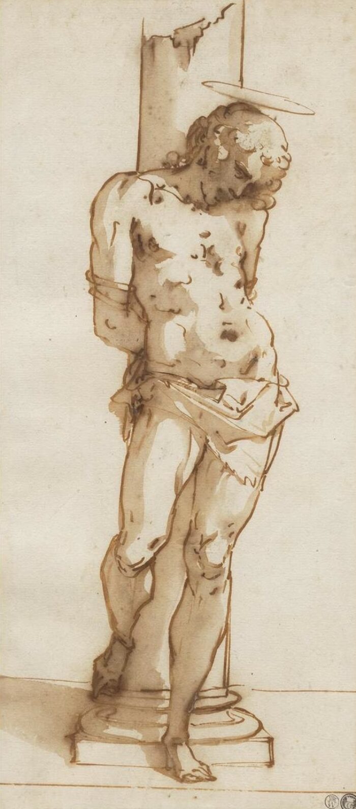 Luca Cambiaso, Christ at the Column