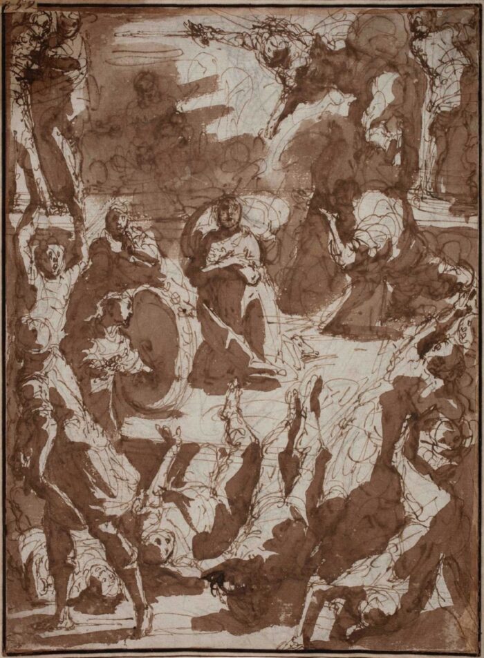Pietro Sorri, Martirio di S. Caterina