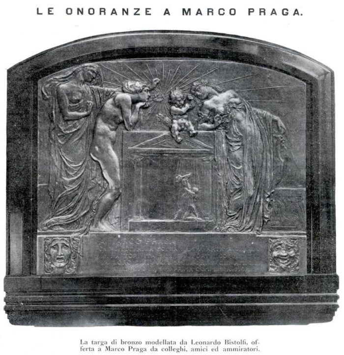 Leonardo Bistolfi, Allegoria della Saggezza, Verità, Amore e Poesia