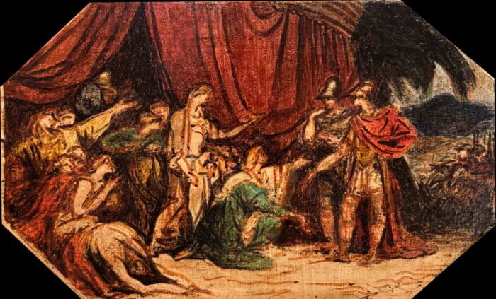 Felice Giani, The Clemency of Alexander towards the Family of Darius