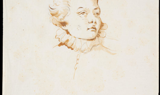 Giovan Battista Tiepolo Study Boys Head