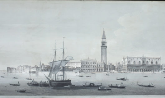Giuseppe Bernardino Bison Venice seen from San Giorgio