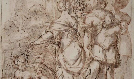 Giuseppe Diamantini Mosè salvato dalle acque