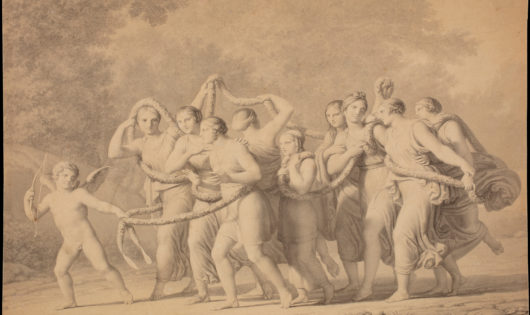 Pelagio Pelagi Cupid Leading the Muses