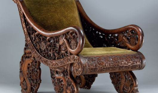 South East Asian Art Rest armchair A