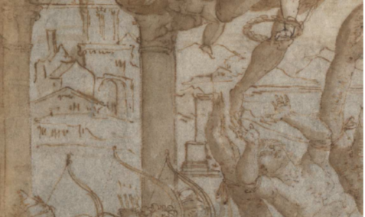 Disegno Genovese Bergamasco all Accademia di Paggi